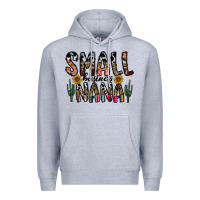 Heather Grey small business nana Premium Hoodie - CowhideDigitalArt