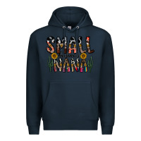 Navy small business nana Premium Hoodie - CowhideDigitalArt