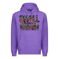 Purple small business nana Premium Hoodie - CowhideDigitalArt