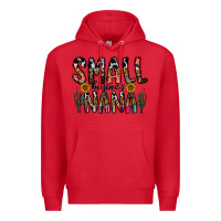 Red small business nana Premium Hoodie - CowhideDigitalArt