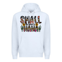 White small business nana Premium Hoodie - CowhideDigitalArt