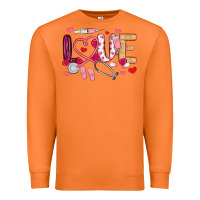 Carrot love nurse valentines day Premium Sweatshirt - MaliasSmallBusiness
