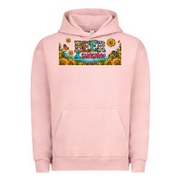 Pigment Salmon beer and sunshine 16oz libbey cup Urban Hoodie - HRA Design Shop