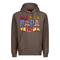 Coffee best papa ever Premium Hoodie - HRA Design Shop