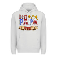 Dove Grey best papa ever Premium Hoodie - HRA Design Shop
