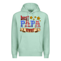 Seafoam best papa ever Premium Hoodie - HRA Design Shop