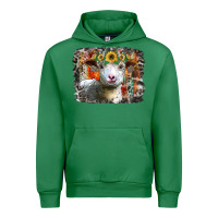 Emerald sunflower sheep Urban Hoodie - RacoonDesign