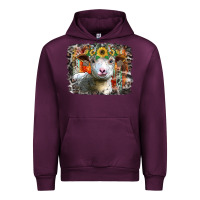 Sunflower Sheep Urban Hoodie | Teevron