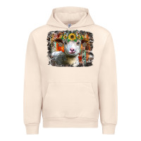 Sandshell sunflower sheep Urban Hoodie - RacoonDesign
