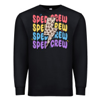 Black sped crew Premium Sweatshirt - MaliasSmallBusiness