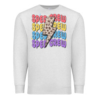 Oatmeal Heather sped crew Premium Sweatshirt - MaliasSmallBusiness