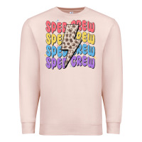 Pale Pink sped crew Premium Sweatshirt - MaliasSmallBusiness