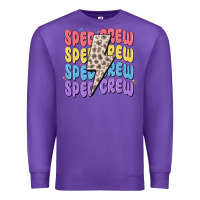 Purple sped crew Premium Sweatshirt - MaliasSmallBusiness