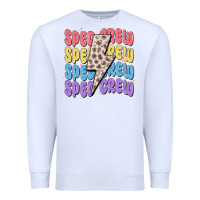White sped crew Premium Sweatshirt - MaliasSmallBusiness