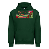 Forest Green always chingona 16oz libbey cup Urban Hoodie - HRA Design Shop