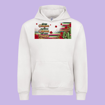 Always Chingona 16oz Libbey Cup Urban Hoodie Designed By Hra Design Shop