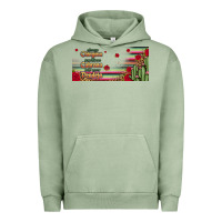 Pigment Oil Green always chingona 16oz libbey cup Urban Hoodie - HRA Design Shop