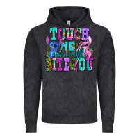 Vintage Black touch me and i will bite Vintage Hoodie - AdoDesignShop