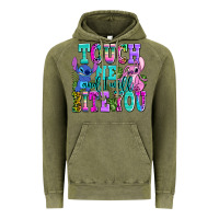 Vintage Olive touch me and i will bite Vintage Hoodie - AdoDesignShop