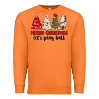 Carrot merry christmas let s play ball baseball Premium Sweatshirt - MaliasSmallBusiness