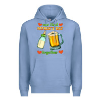 Colony Blue our first father's day together Premium Hoodie - HRA Design Shop