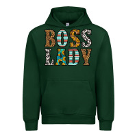 Forest Green western boss lady Urban Hoodie - HRA Design Shop