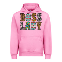 Fuchsia Pink western boss lady Urban Hoodie - HRA Design Shop