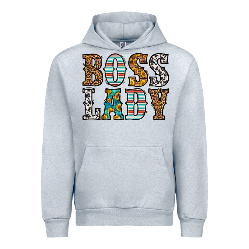 Western Boss Lady Urban Hoodie by HRA Design Shop | Teevron