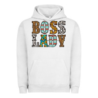 Pigment Lunar Rock western boss lady Urban Hoodie - HRA Design Shop