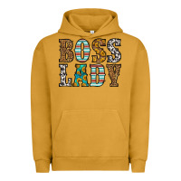 Pigment Peanut Butter western boss lady Urban Hoodie - HRA Design Shop