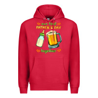 Cardinal our first father's day together Premium Hoodie - HRA Design Shop
