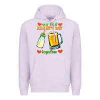 Lilac our first father's day together Premium Hoodie - HRA Design Shop