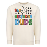 Sandshell the birthday dude Premium Sweatshirt - MaliasSmallBusiness