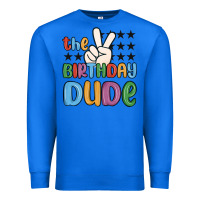 True Royal the birthday dude Premium Sweatshirt - MaliasSmallBusiness
