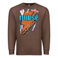 Chestnut nurse lightning bolt Premium Sweatshirt - MaliasSmallBusiness