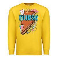 Nurse Lightning Bolt Premium Sweatshirt | Teevron