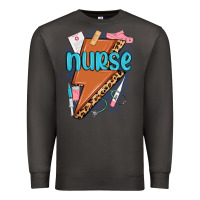 Smoke nurse lightning bolt Premium Sweatshirt - MaliasSmallBusiness