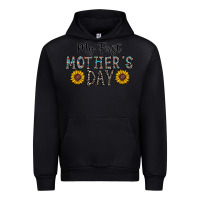 Black my first mother's day Urban Hoodie - CowhideDigitalArt