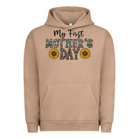 Pigment Burro my first mother's day Urban Hoodie - CowhideDigitalArt