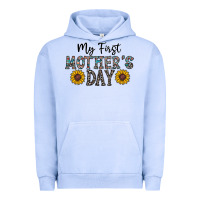 Pigment Grape Ice my first mother's day Urban Hoodie - CowhideDigitalArt