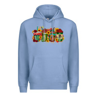 Colony Blue our lady drink Premium Hoodie - RacoonDesign