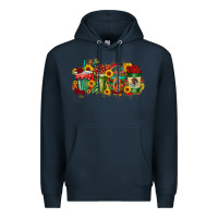 Navy our lady drink Premium Hoodie - RacoonDesign