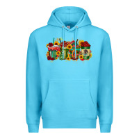 Ocean Blue our lady drink Premium Hoodie - RacoonDesign