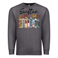 Charcoal Heather swiftea books Premium Sweatshirt - MaliasSmallBusiness