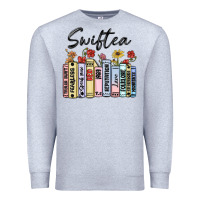 Heather Grey swiftea books Premium Sweatshirt - MaliasSmallBusiness