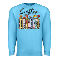 Ocean Blue swiftea books Premium Sweatshirt - MaliasSmallBusiness