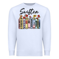 White swiftea books Premium Sweatshirt - MaliasSmallBusiness
