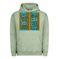 Pigment Oil Green western boss lady Urban Hoodie - HRA Design Shop
