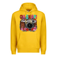 Lemon oh snap rose grey leopard vintage camera Premium Hoodie - FaDigitalArtStudio