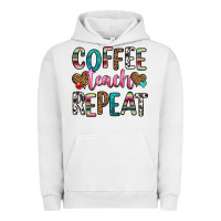 Pigment Lunar Rock coffee teach repeat Urban Hoodie - HRA Design Shop